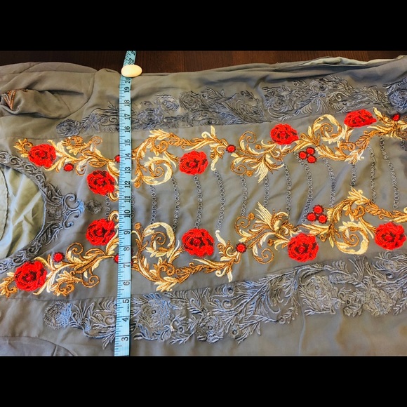 Indian Pakistani Embroidery salwar Kameez suit - Picture 3 of 5